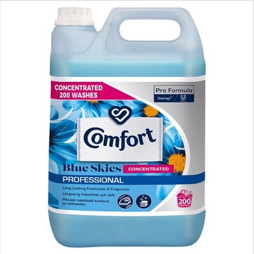 Comfort fabric softener blue - fabric,